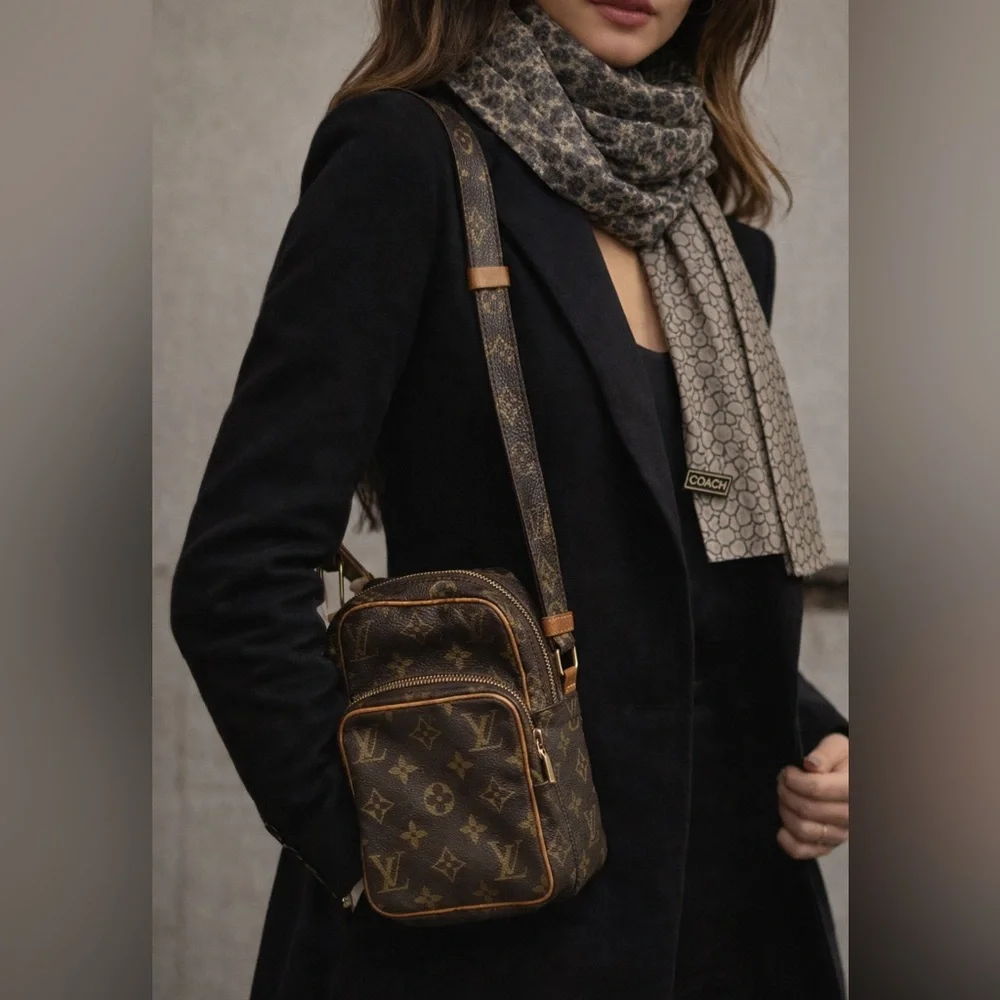 Louis Vuitton amazone Brown Monogram crossbody Bag